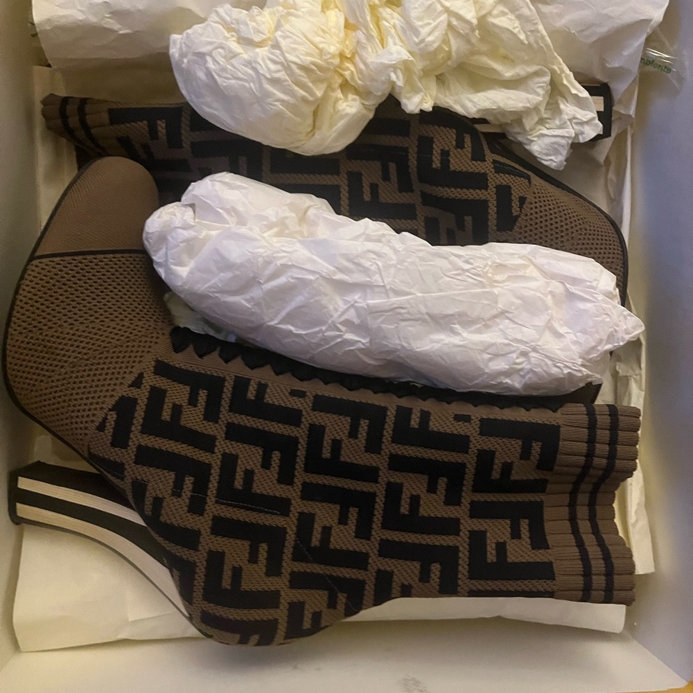 Fendi sock boot